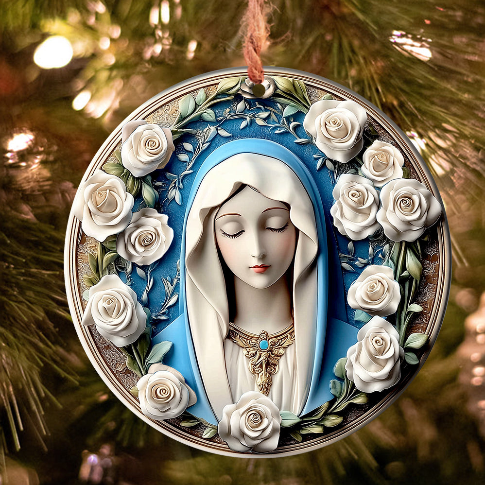 Blessed Virgin Mary 2D Acrylic Ornament Eternal Grace