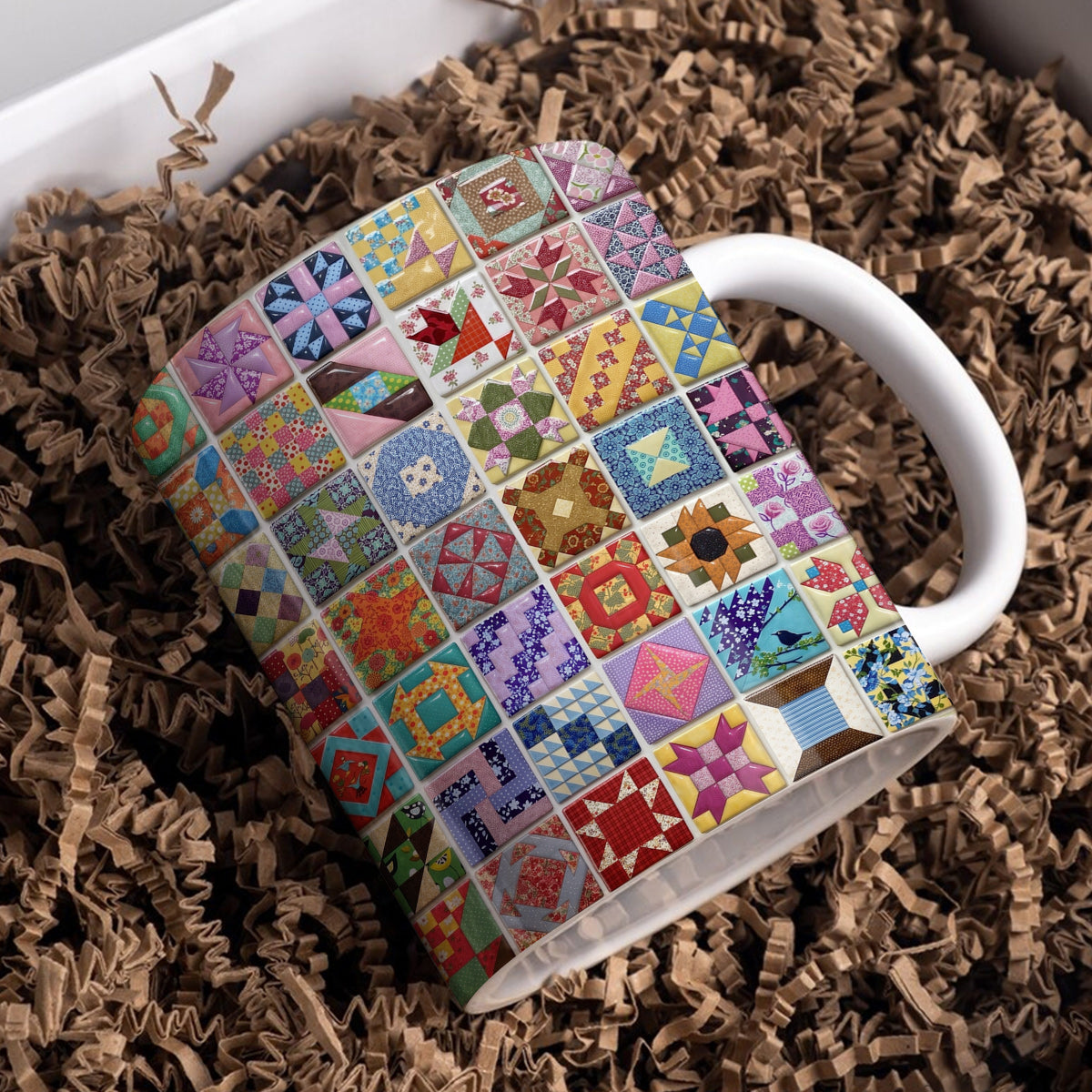 Sewing Lover 11Oz Mug Patchwork Melody