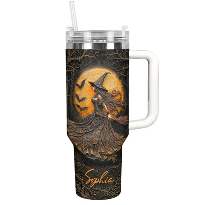 Witch 40 oz Tumbler Personalized Witch of the Amber Moon