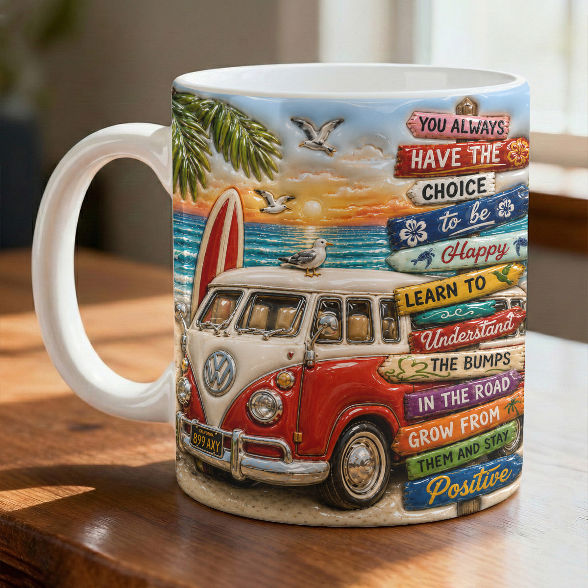 Coastal Choices Camper Ceramic Mug