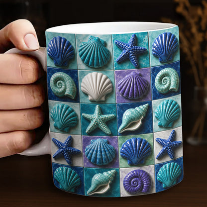 Beach 11 oz Mug Shoreline Gems