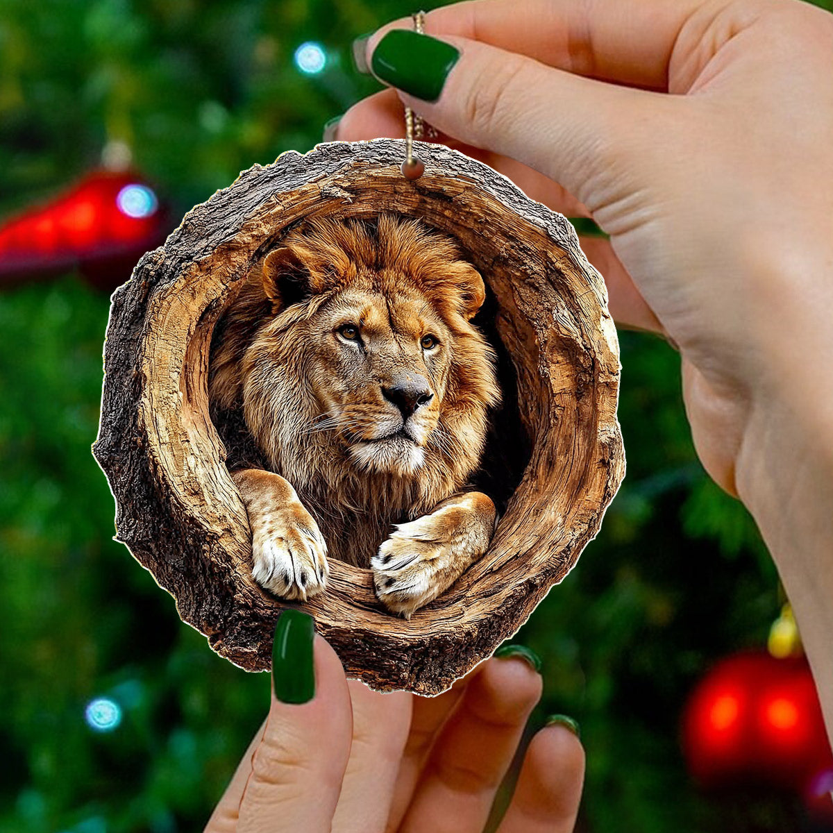 God 2D Acrylic Ornament The Lion Of Judah