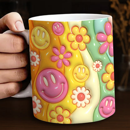 Smiley Lovers Ceramic Mug Sunny Smile Garden