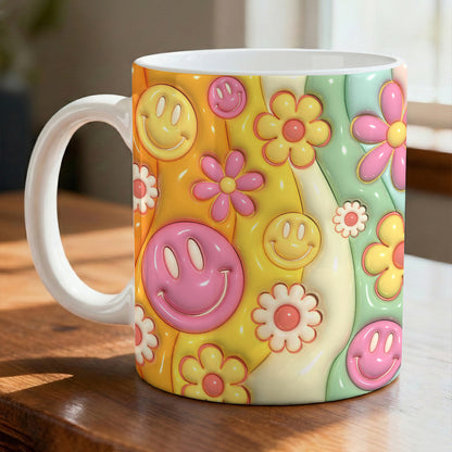 Smiley Lovers Ceramic Mug Sunny Smile Garden