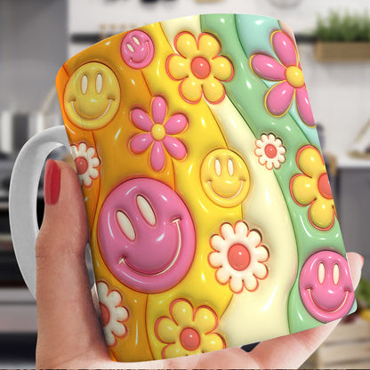 Smiley Lovers Ceramic Mug Sunny Smile Garden
