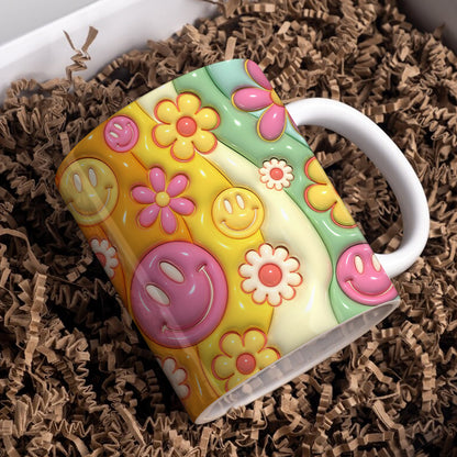 Smiley Lovers Ceramic Mug Sunny Smile Garden