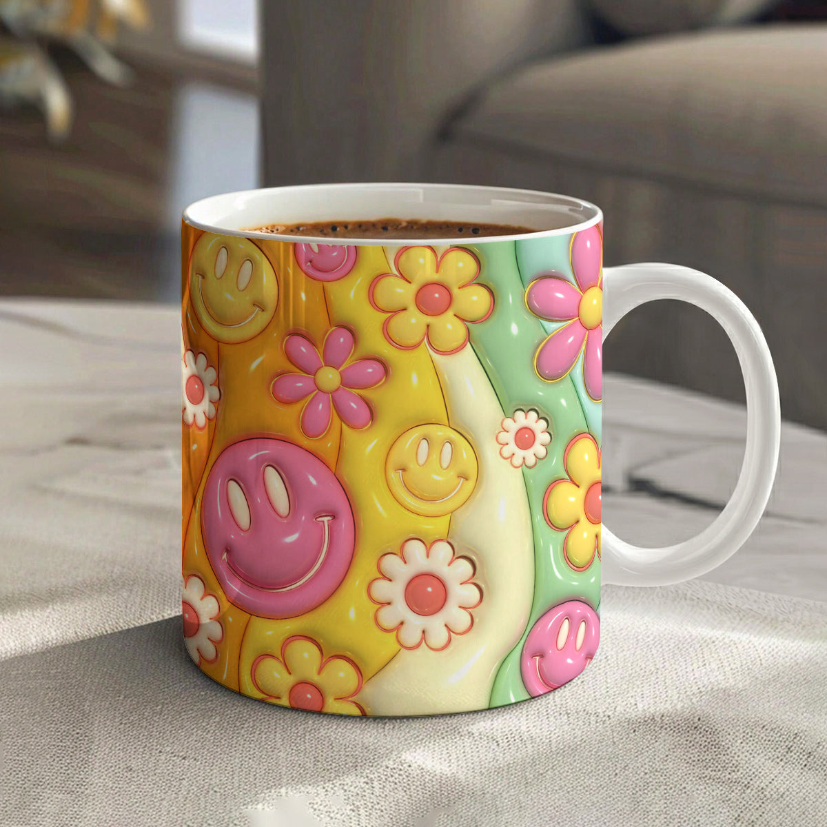 Smiley Lovers Ceramic Mug Sunny Smile Garden
