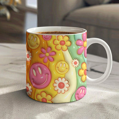 Smiley Lovers Ceramic Mug Sunny Smile Garden