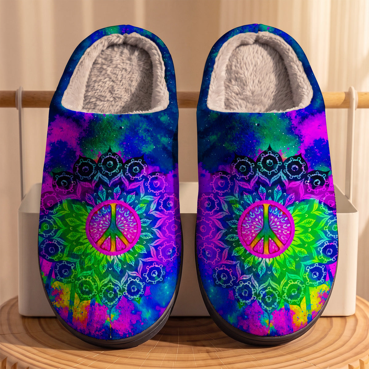 Hippie Soul Fleece Lined Slippers
