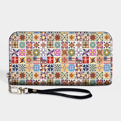 Sewing Lover Leather Wallet Quilt Blocks