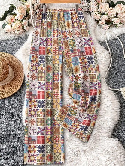 Sewing Lover Lounge Pants Quilt Blocks