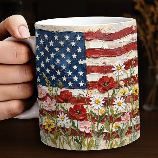 Country Meadow Flowers 11 oz Mug