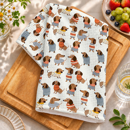Dachshund Kitchen Towel Dachshund Duds
