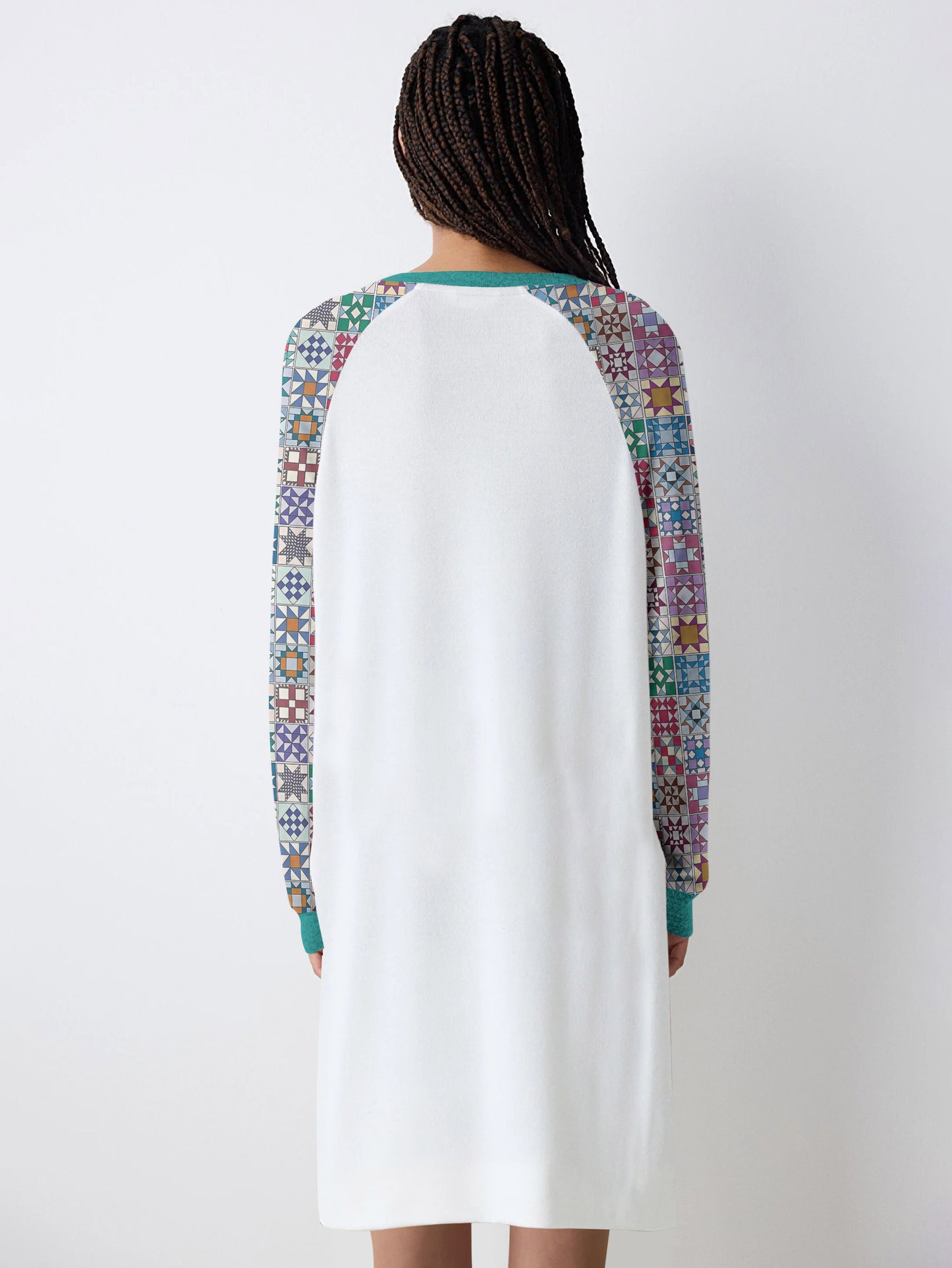 Sewing Lover Raglan Dress Oh The Weather Outside Is Frightful Let Us Sew
