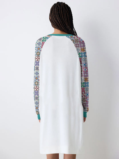 Sewing Lover Raglan Dress Oh The Weather Outside Is Frightful Let Us Sew