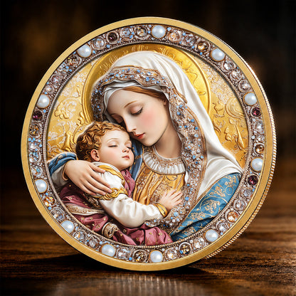 Mary’s Grace Devotional Premium 3D Commemorative Coin