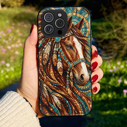 Turquoise Majesty Horse Phone Case