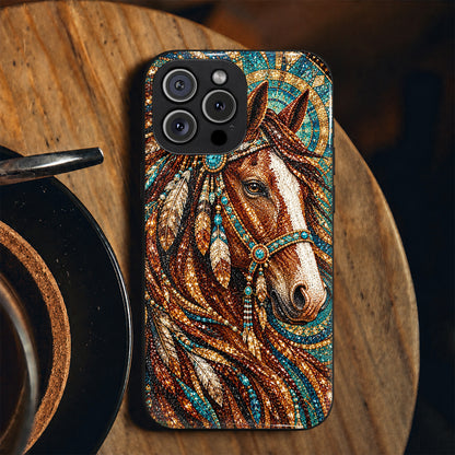 Turquoise Majesty Horse Phone Case