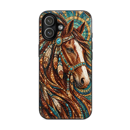 Turquoise Majesty Horse Phone Case