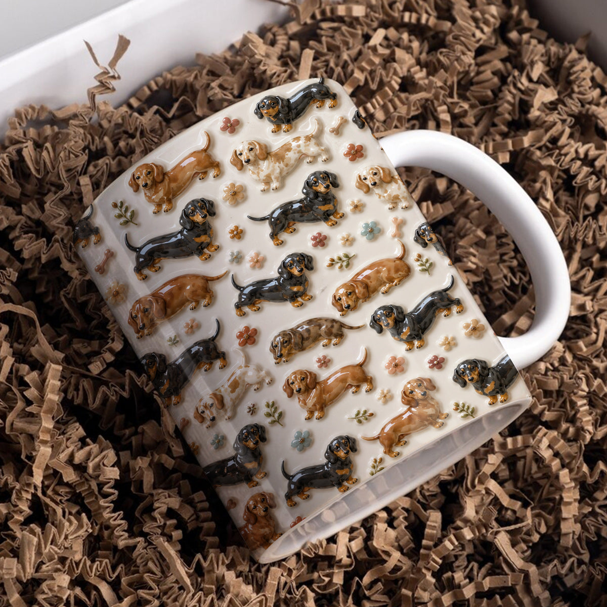 Dachshund 11Oz Mug Cozy Dachshund Companions
