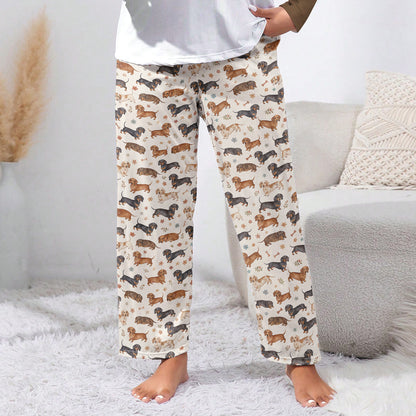 Dachshund Lounge Pants Cozy Dachshund Companions