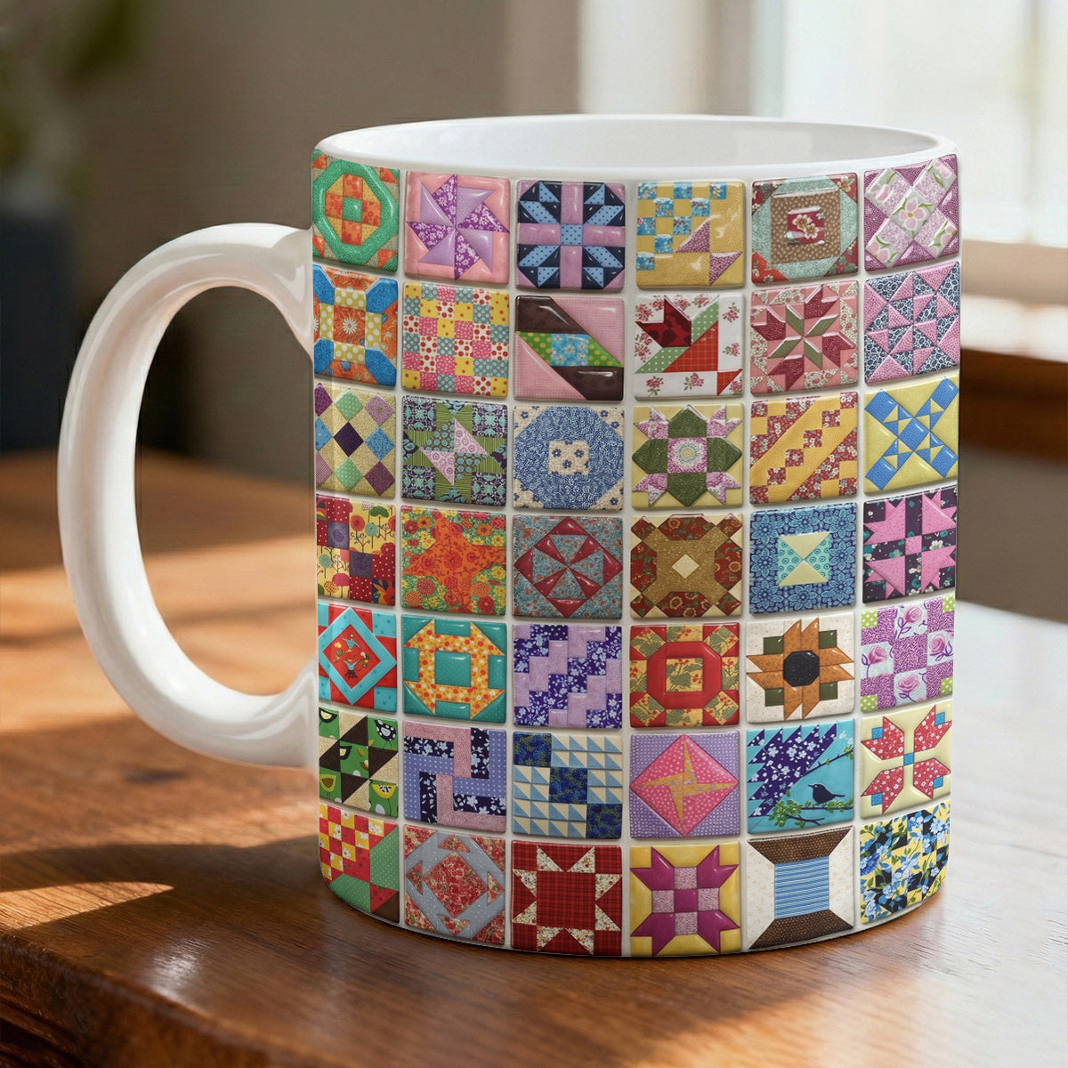 Sewing Lover 11Oz Mug Patchwork Melody