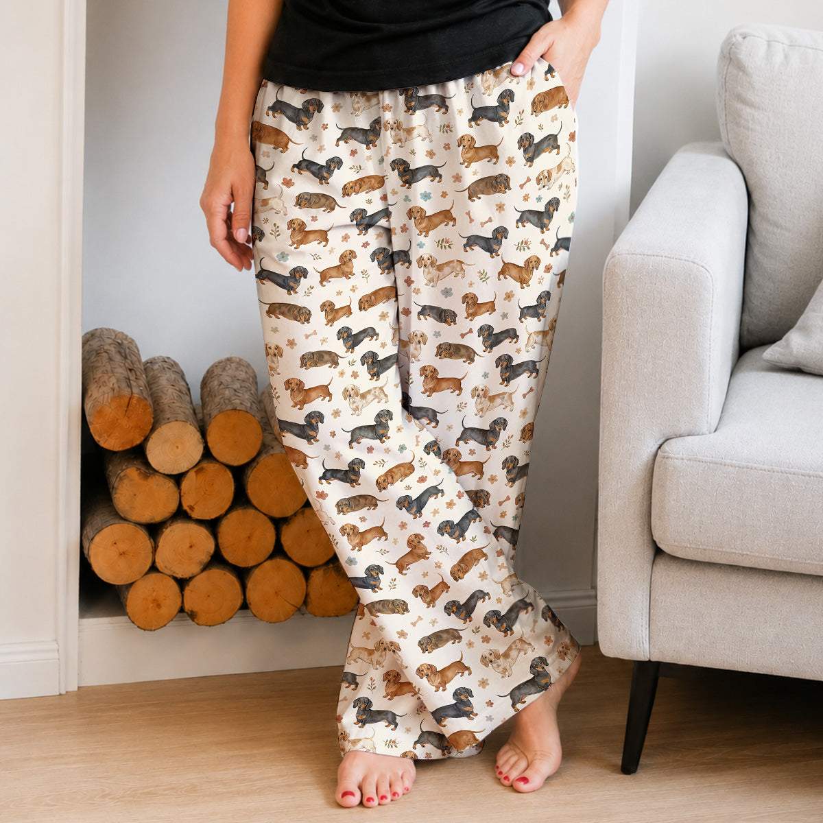 Dachshund Lounge Pants Cozy Dachshund Companions