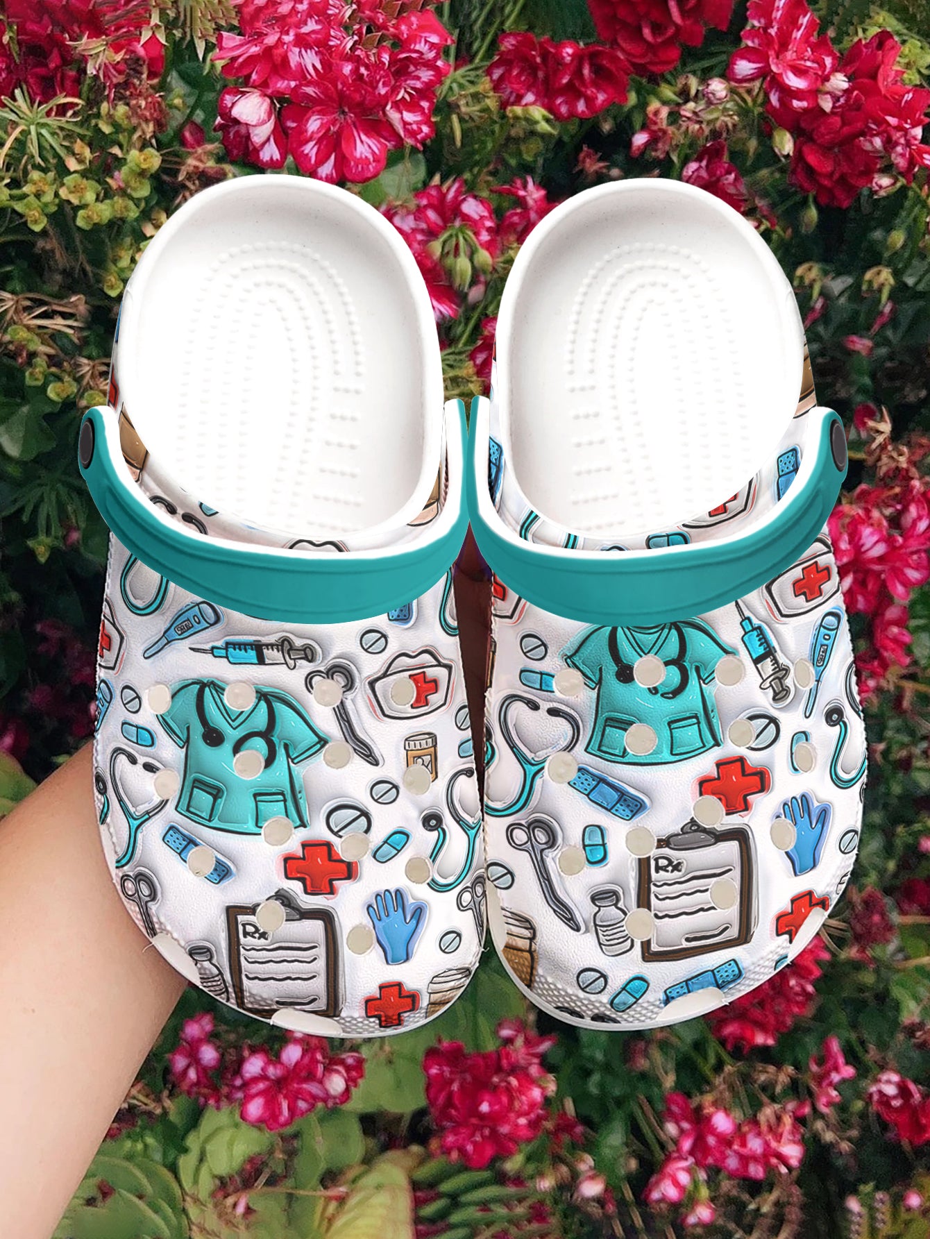 Nurse Graphic Clogs Nurse Life
