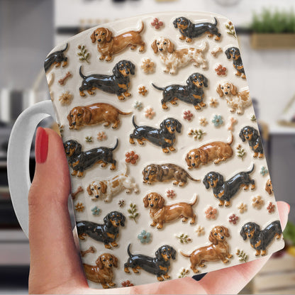 Dachshund 11Oz Mug Cozy Dachshund Companions