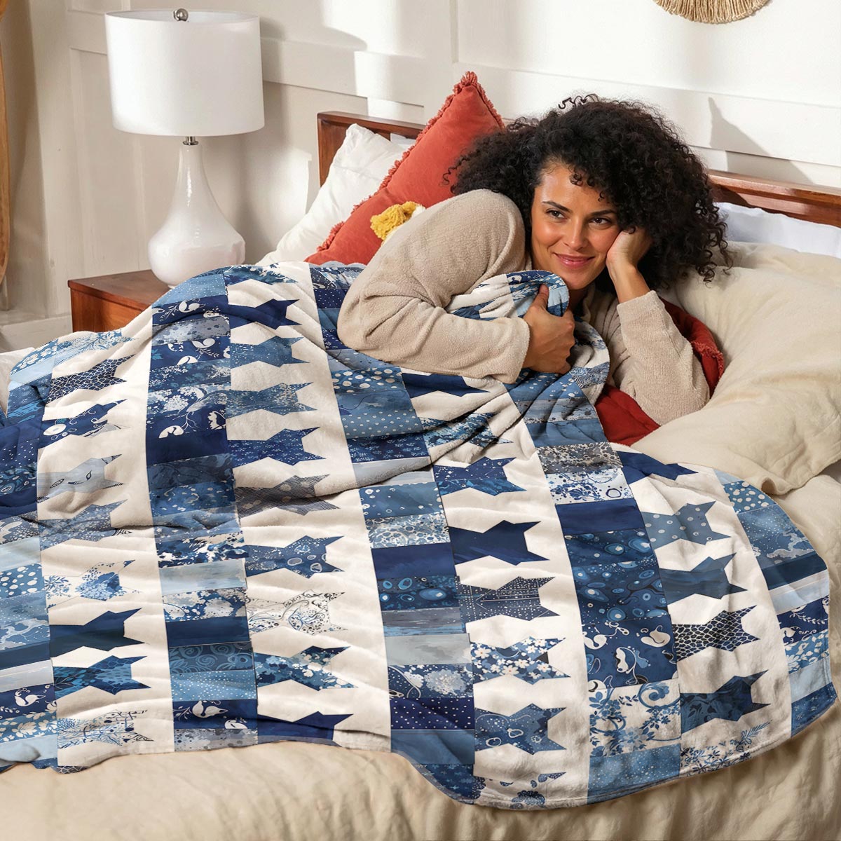 Cat Fleece Blanket Elegent Catmom