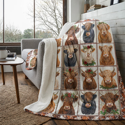 Cow Fleece Blanket Cows In My Heart