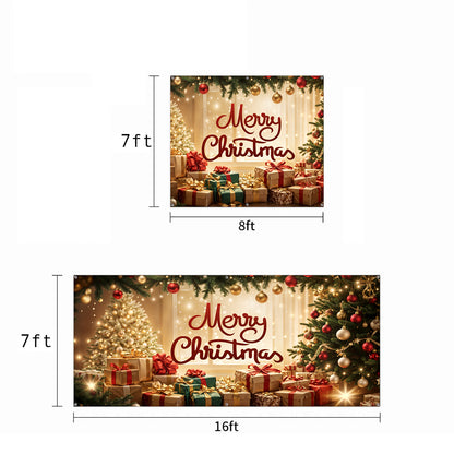 Christmas Garage Door Banner Decoration - Merry Christmas Magic