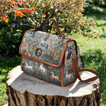 Horse Lover Satchel Handbag Mystical Steeds