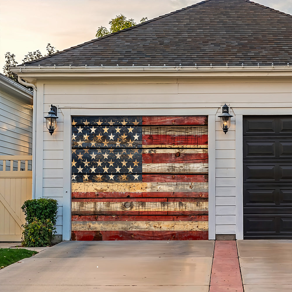 250th Anniversary Garage Door Banner Decoration - Rust & Glory