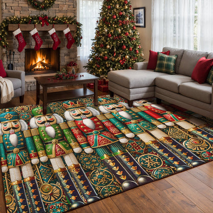 Christmas Area Rug The Nutcracker Assembly