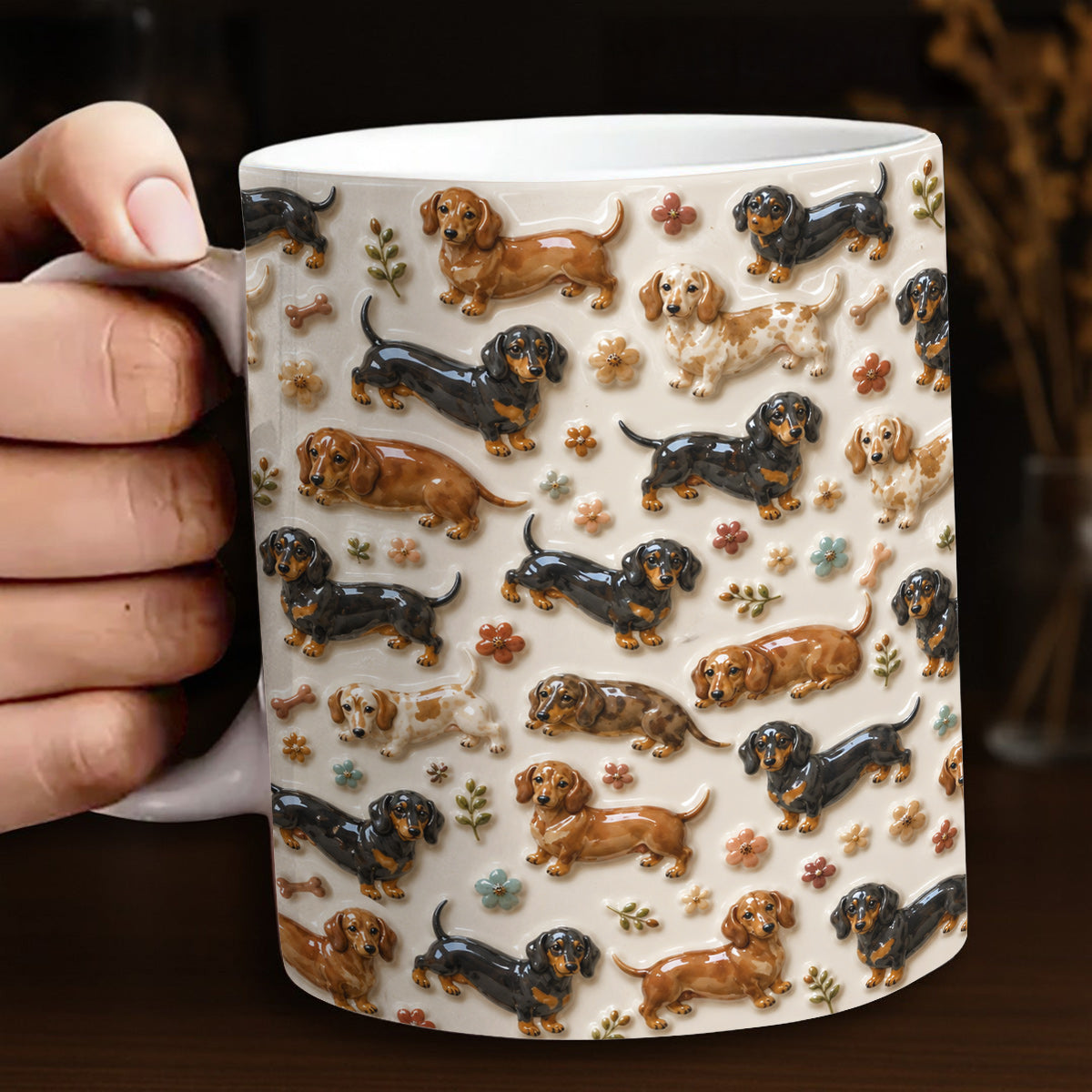 Dachshund 11Oz Mug Cozy Dachshund Companions
