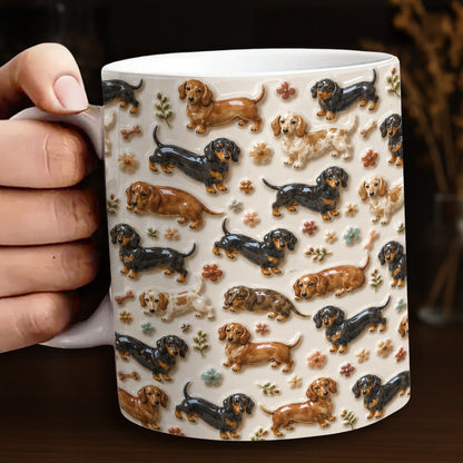 Dachshund 11Oz Mug Cozy Dachshund Companions
