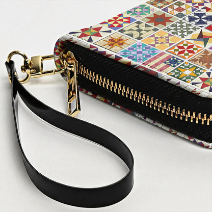 Sewing Lover Leather Wallet Quilt Blocks