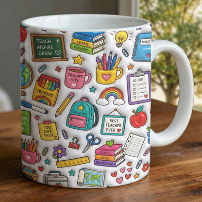 Teacher Ceramic Mug Best Teacher Ever