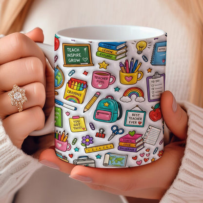 Teacher Ceramic Mug Best Teacher Ever