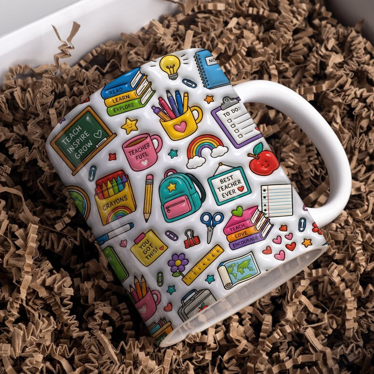 Teacher Ceramic Mug Best Teacher Ever