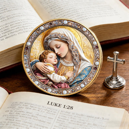 Mary’s Grace Devotional Premium 3D Commemorative Coin