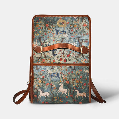 Horse Lover Satchel Handbag Mystical Steeds