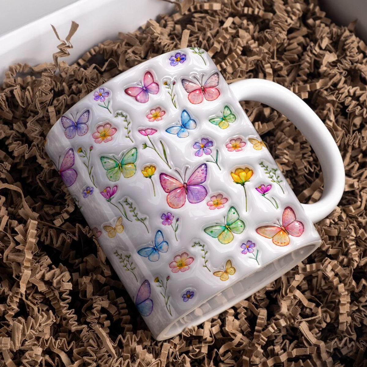 Butterfly 11 oz Mug Butterfly Garden Blossom Dreams