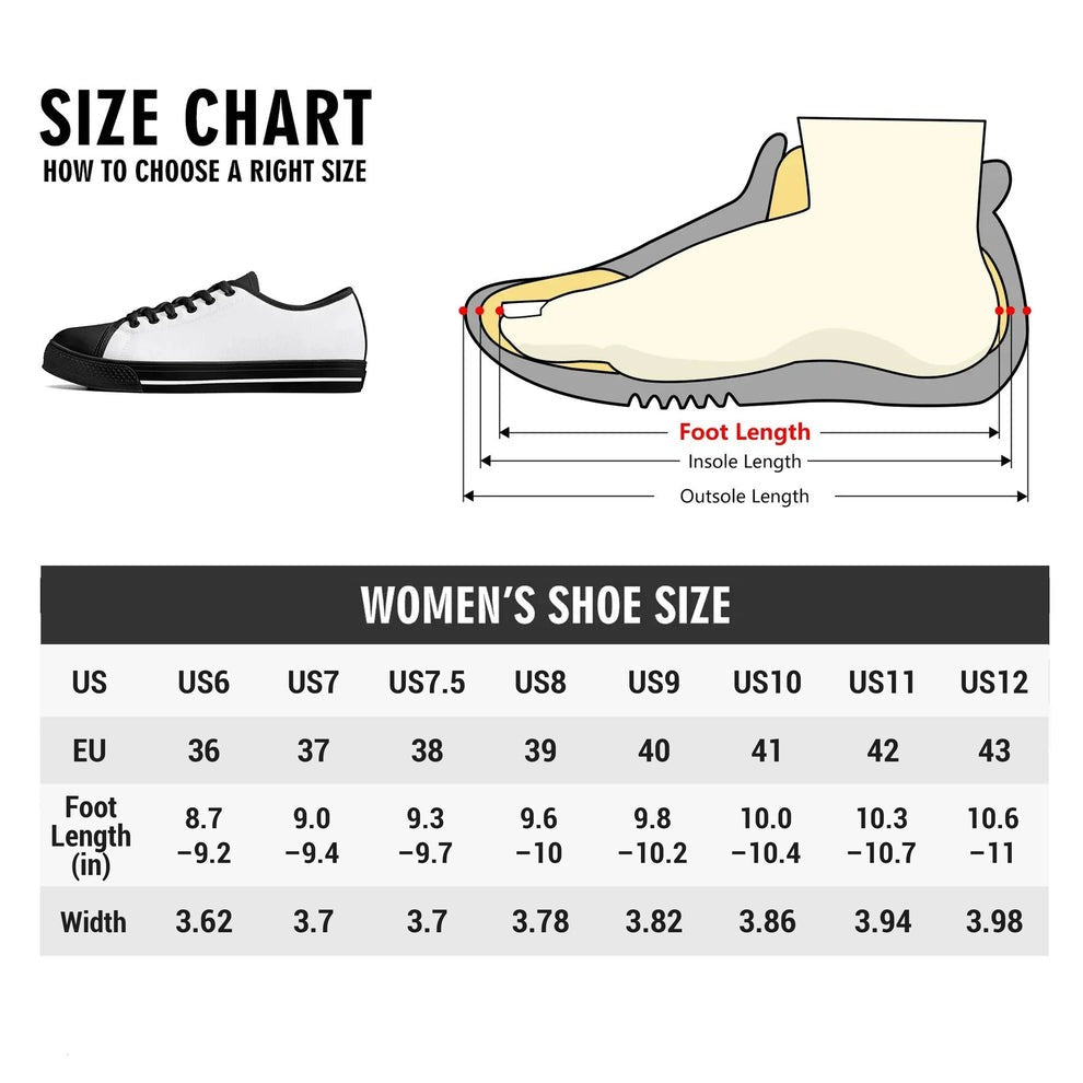 Cat Lover Women's Low Top Shoes The Cozy Sewing Room Cat