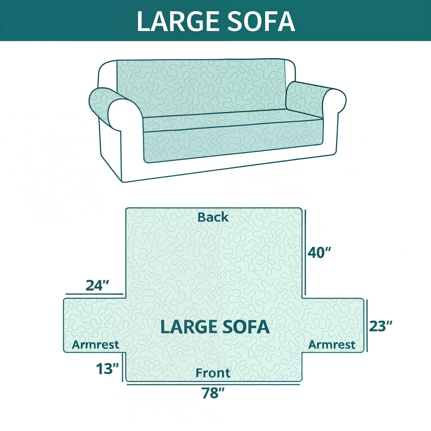 Cat Quilted Sofa Cover Charming Garden