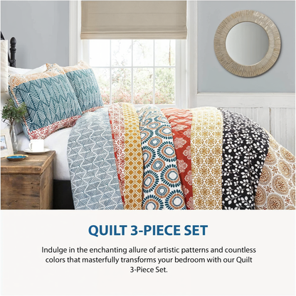 Dachshund All Season Quilt 3-Piece Set Dachshund Luxe