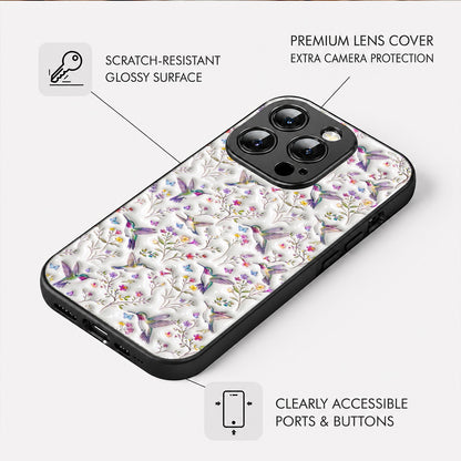 Hummingbird Lover Phone Case Celestial Hummingbird Nectar Reverie