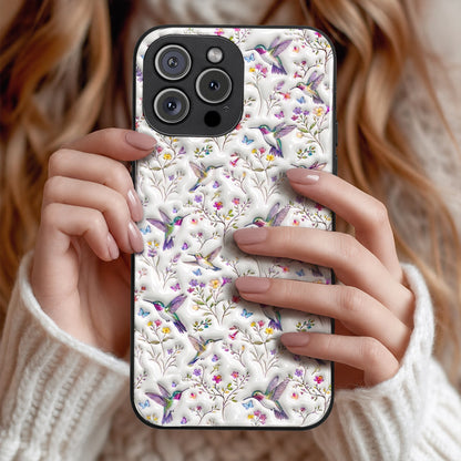 Hummingbird Lover Phone Case Celestial Hummingbird Nectar Reverie