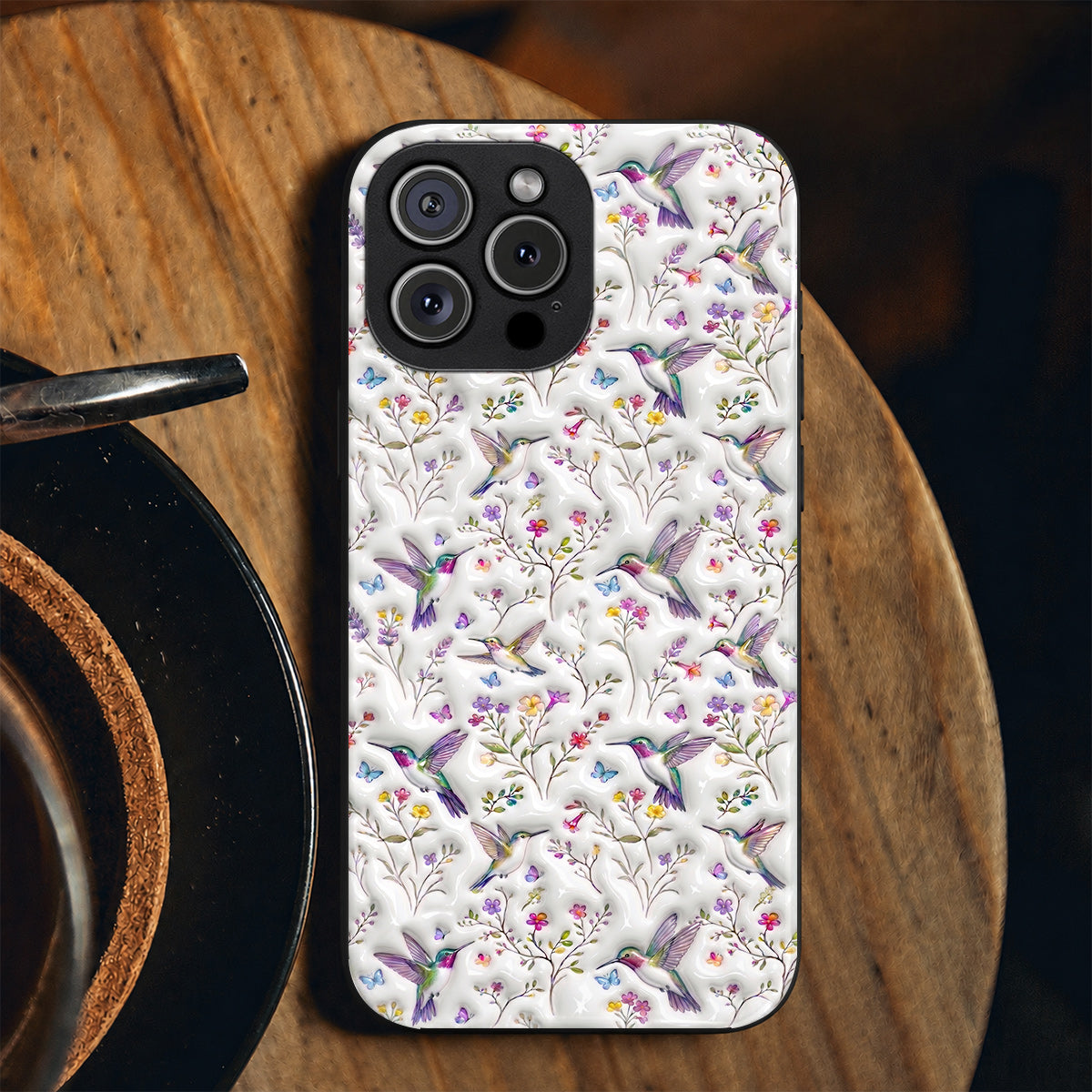 Hummingbird Lover Phone Case Celestial Hummingbird Nectar Reverie